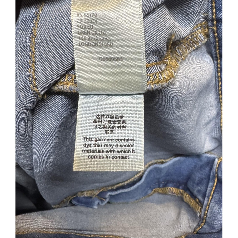 We The Free Free People Jeans 26 Extreme Flare Bell Bottom High Rise Raw Hem - Picture 14 of 14